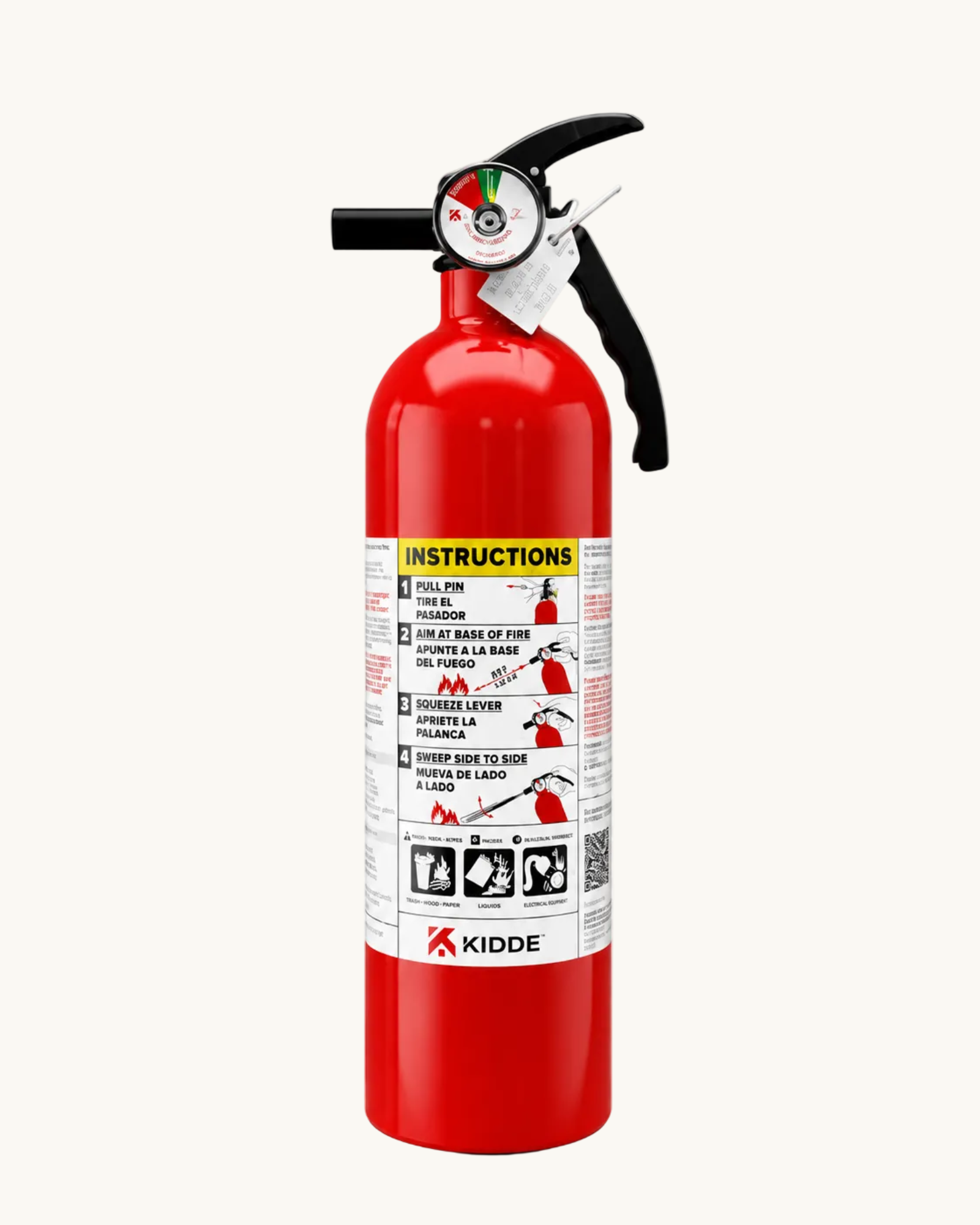 Kidde Basic 110 multipurpose fire extinguisher FA110G