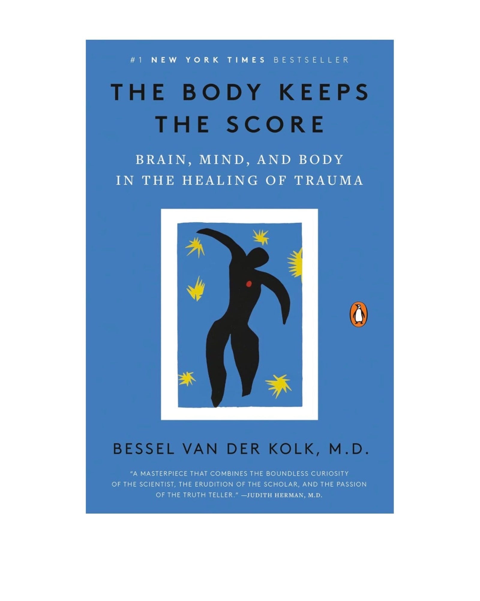 The Body Keeps the Score book cover by Bessel van der Kolk