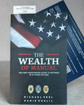 The Wealth OP Manual for first responders displayed with its included financial and stress-management tool cards